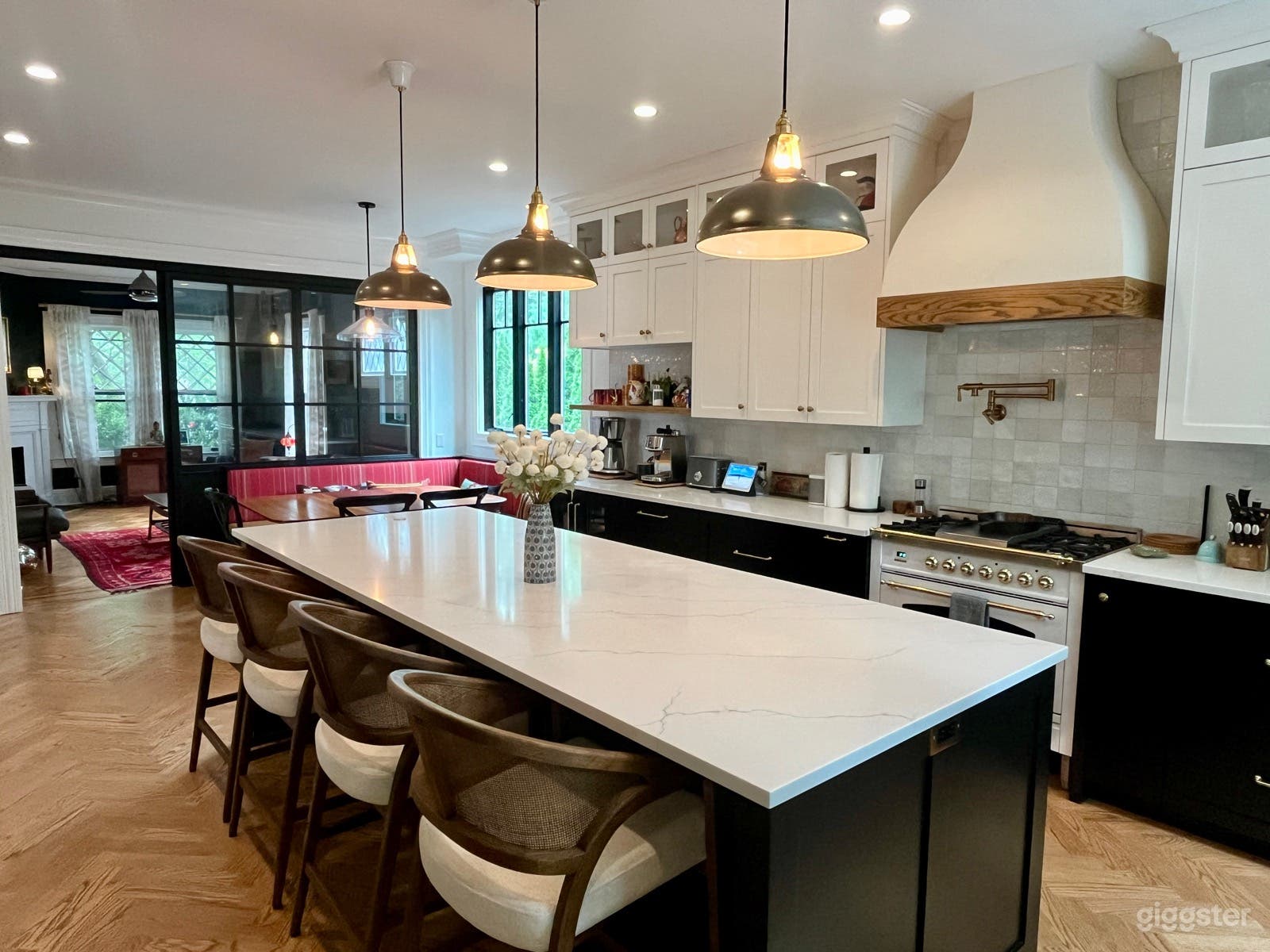 Modern, newly-renovated kitchen in suburban home Photo 4