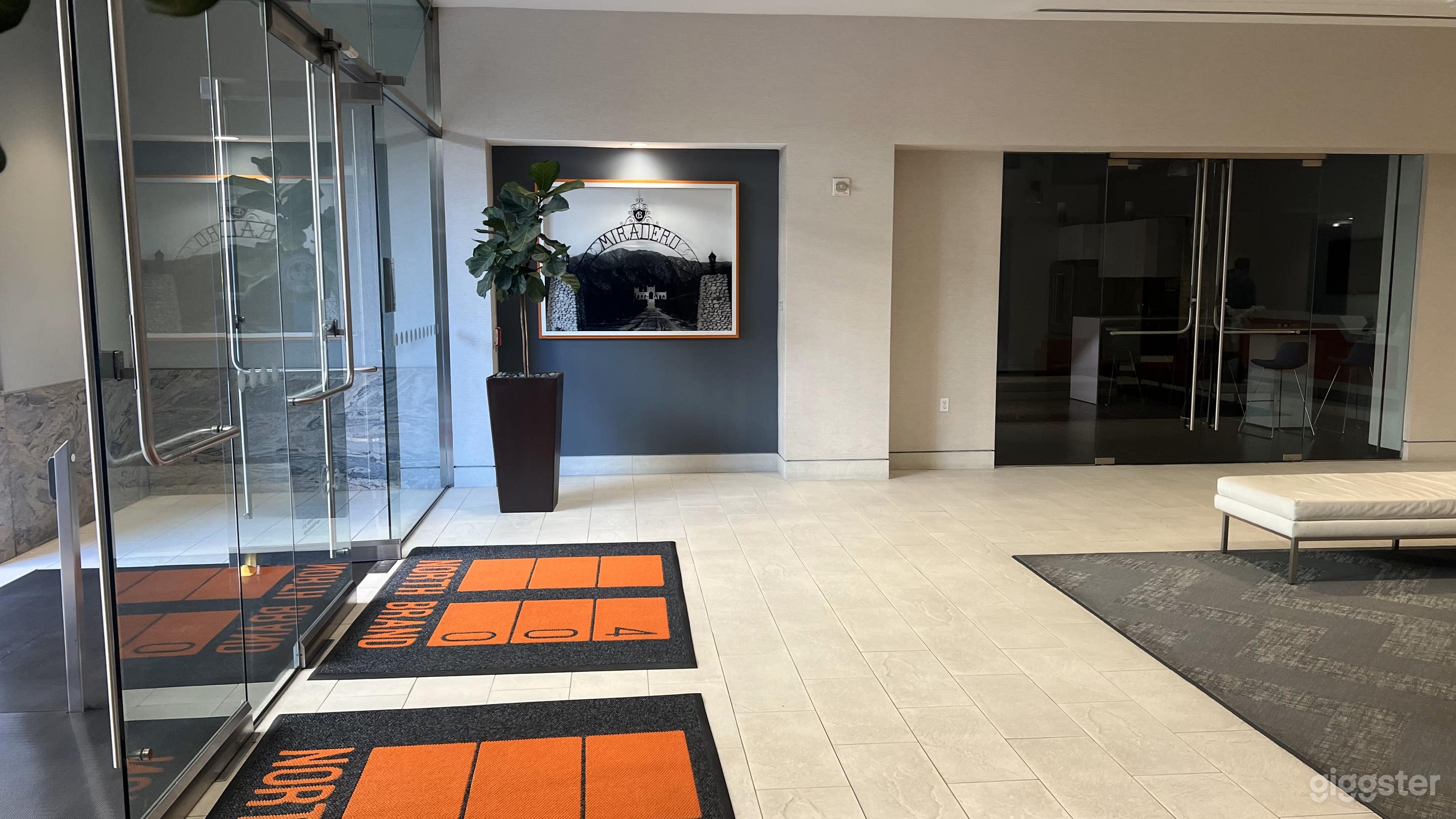 Cinematic Modern Office Space + Outdoor Courtyard Photo 4