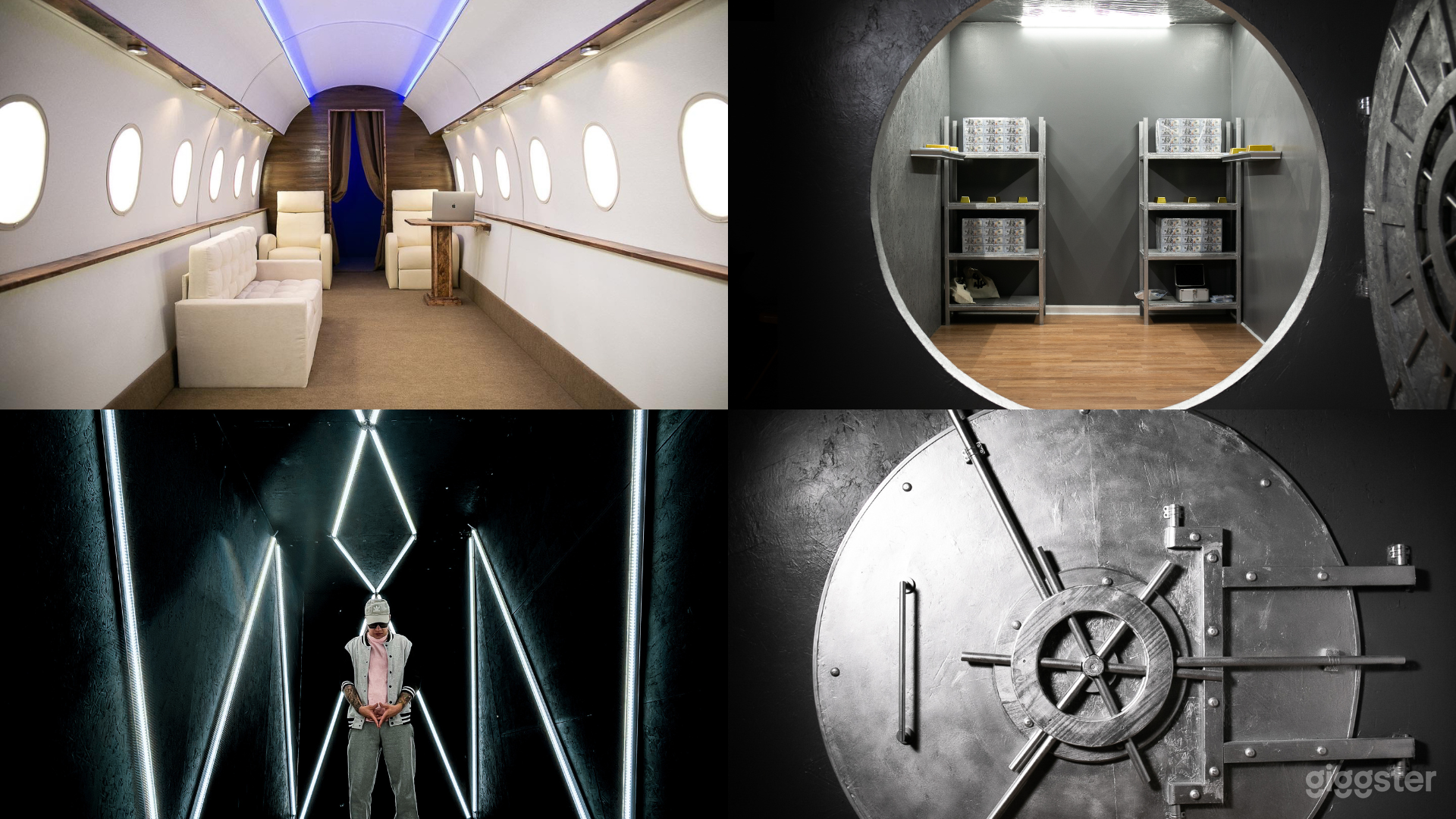 Multiple Music Video Film Sets - Private Jet set  Photo 1