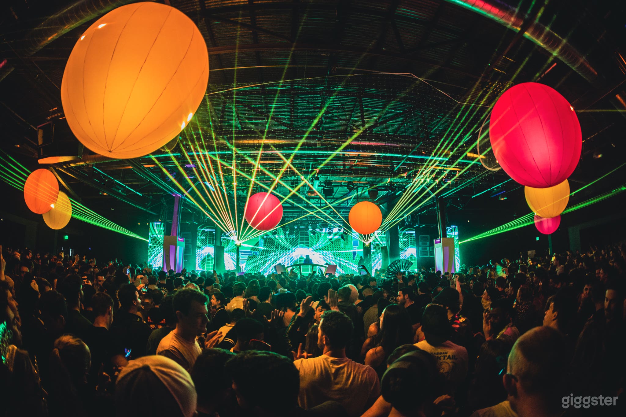 Large Room w/ Industrial Architecture Aesthetic Photo 1