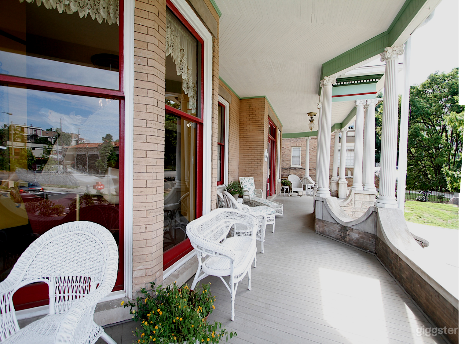 Hassinger Daniels Mansion BB Victorian Wrap Around Front Porch