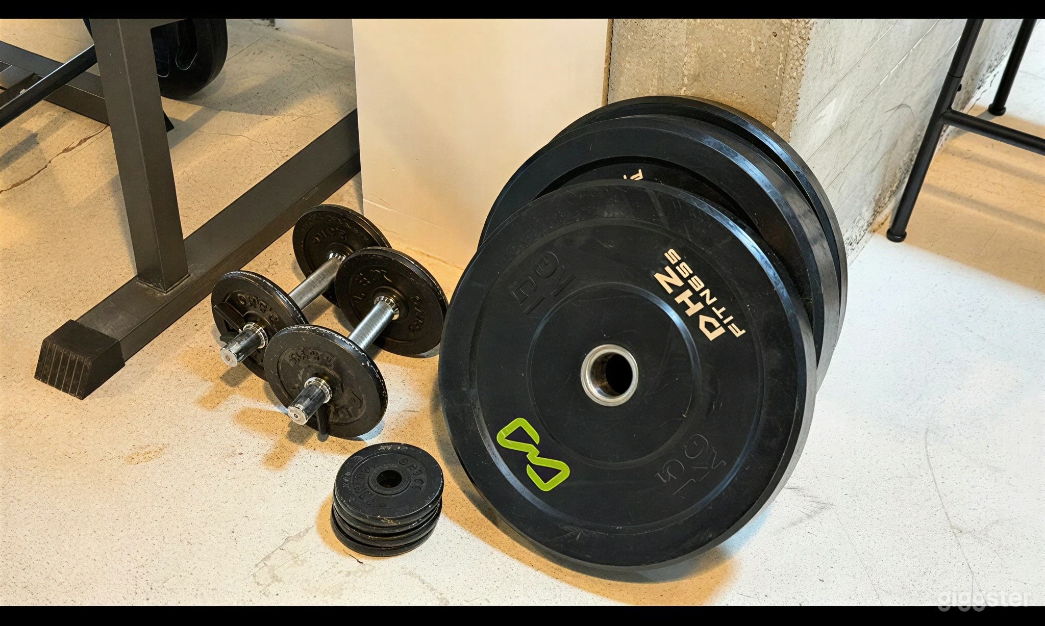 Sport- & Fitness-Set (Beton/Beton-Loft) in Berlin-Charlottenburg Foto 3