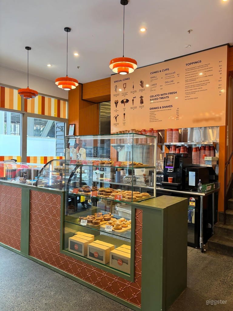  Artful Ice Cream Space Available for Hire 