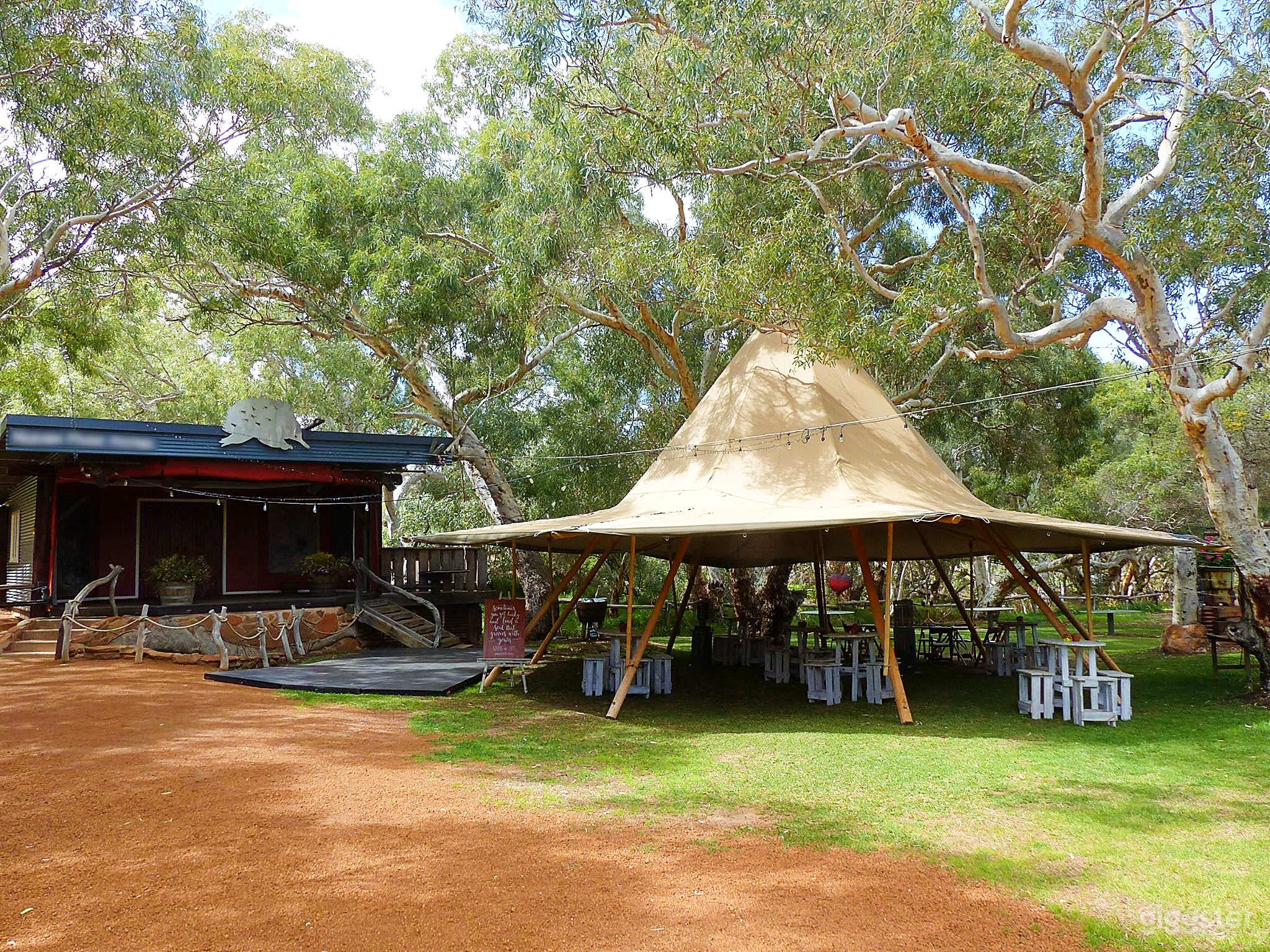 Buyout - Stone &amp; Timber Barn | Music Festival Stage| Fox Dam | Bush Tub Garden &amp; Pizzeria Photo 3