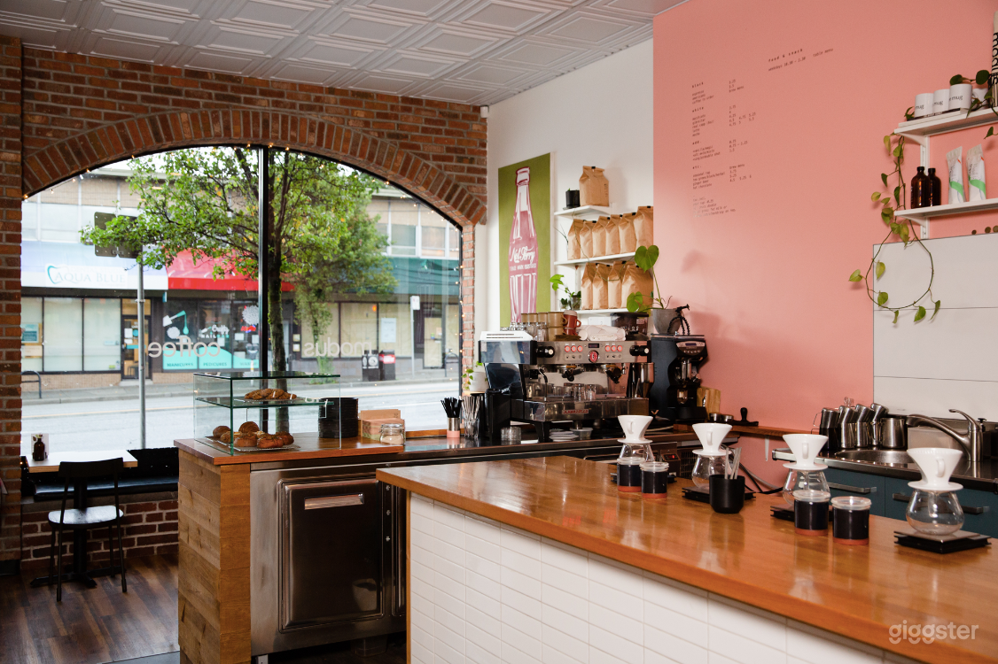 Looking out down the main bar