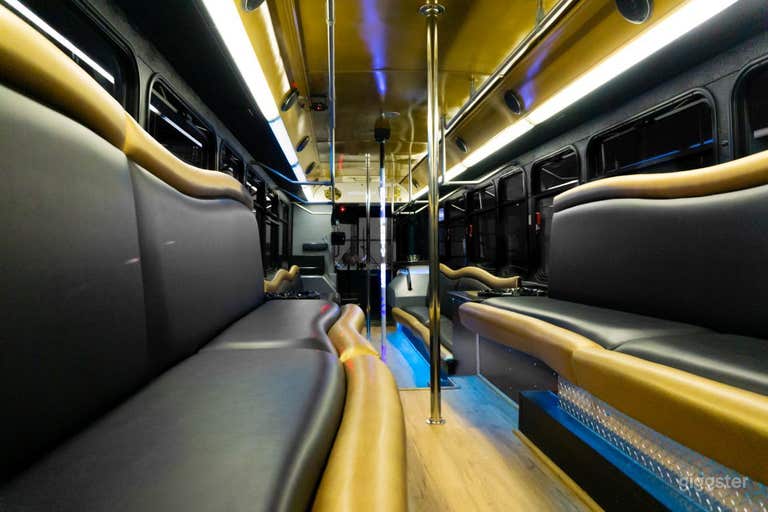  VIP Party Bus "Goldie" in Minneapolis 
