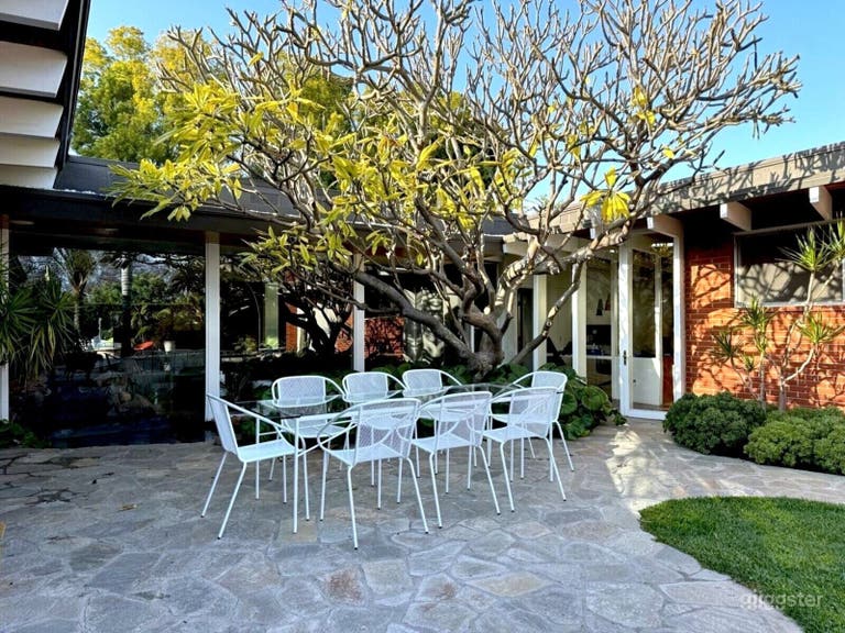  Mid-Century Modern Backyard Oasis 