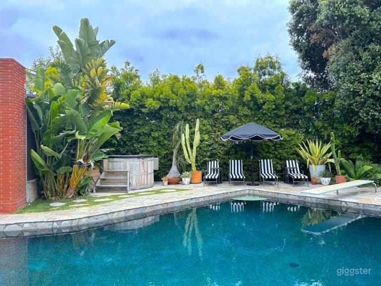  Mid-Century Modern Backyard Oasis 