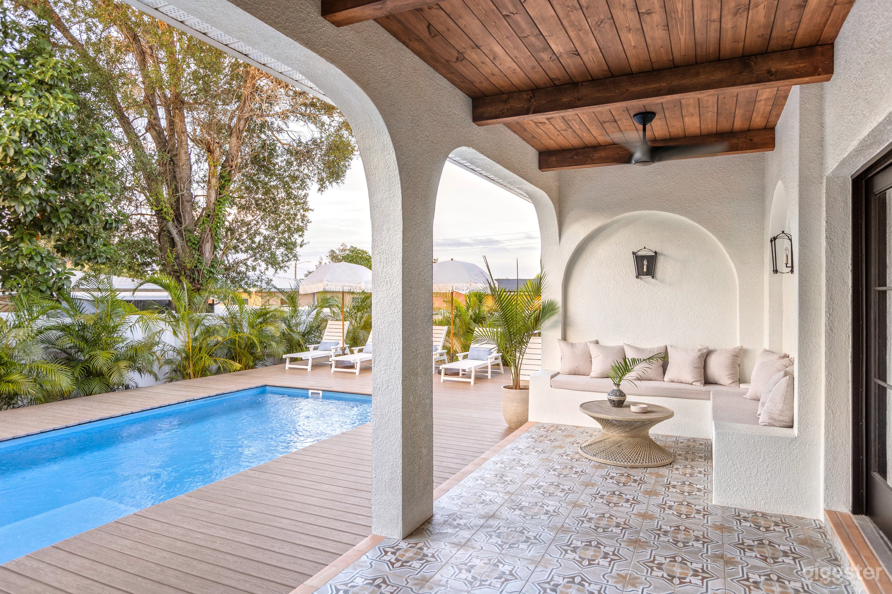 Luxury Mediterranean Retreat with Pool Photo 1