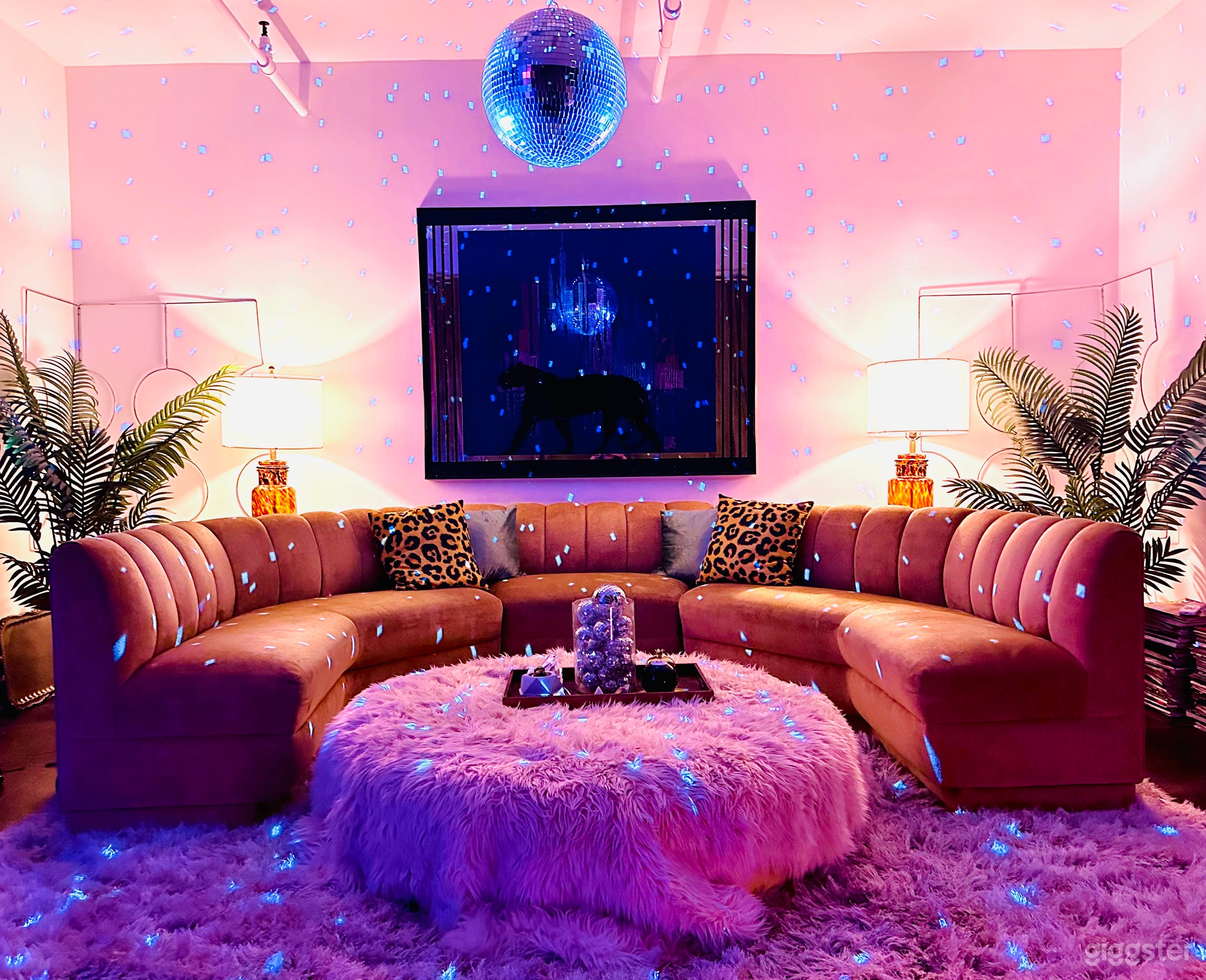 Penthouse Vintage Maximalist Disco Lair  Photo 2