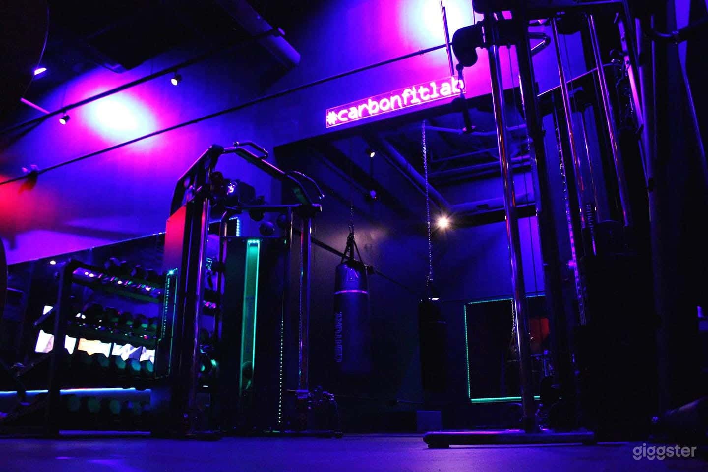 Personal training &amp; boxing room
