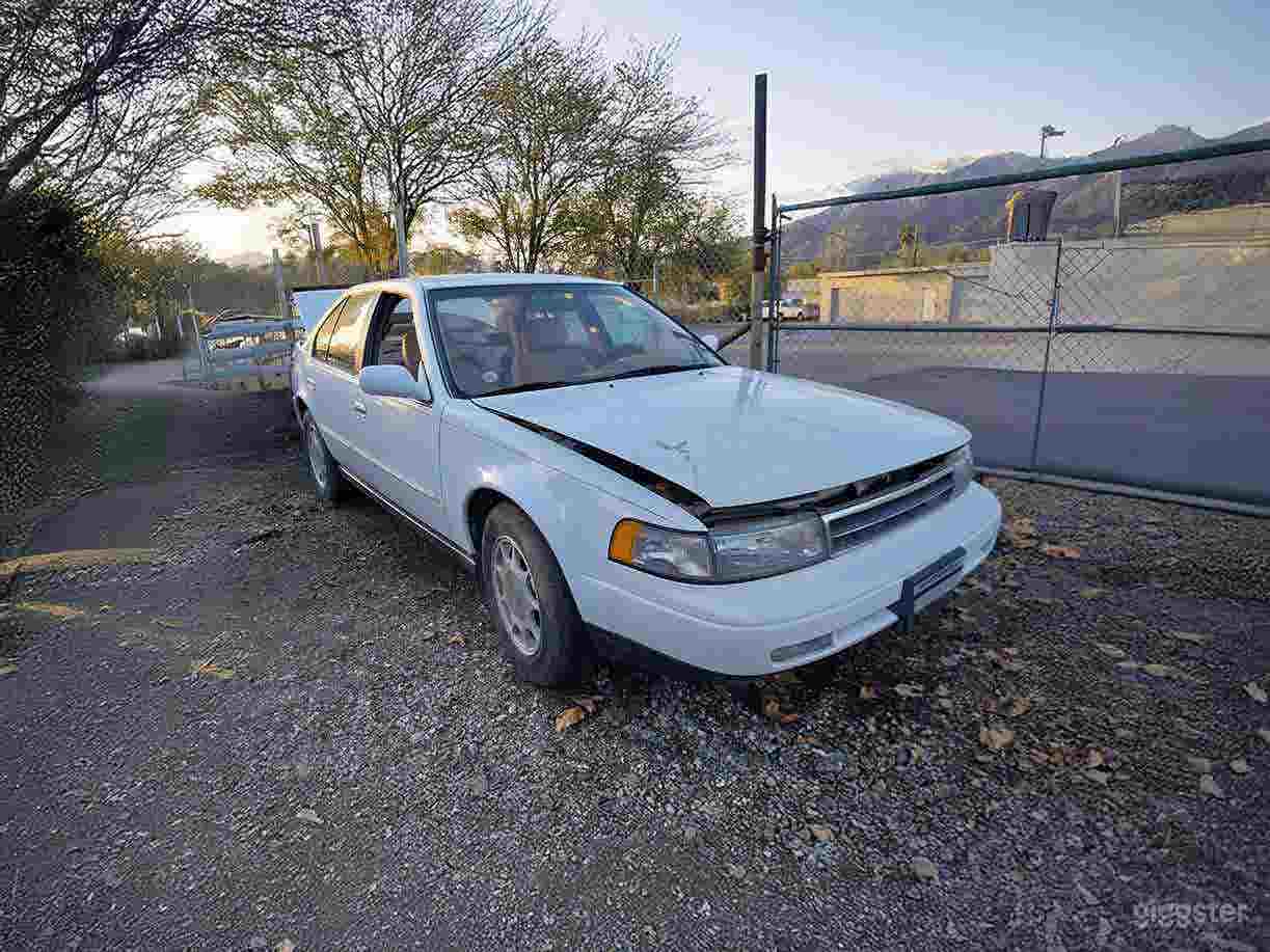 1991 Nissan Maxima Wreck Accident Car Photo 3