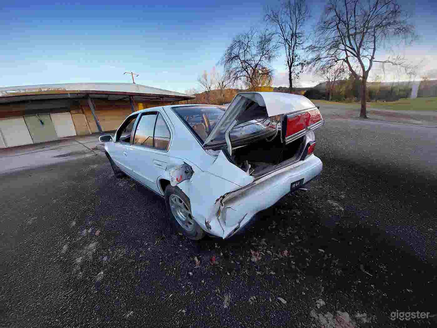 1991 Nissan Maxima Wreck Accident Car Photo 4