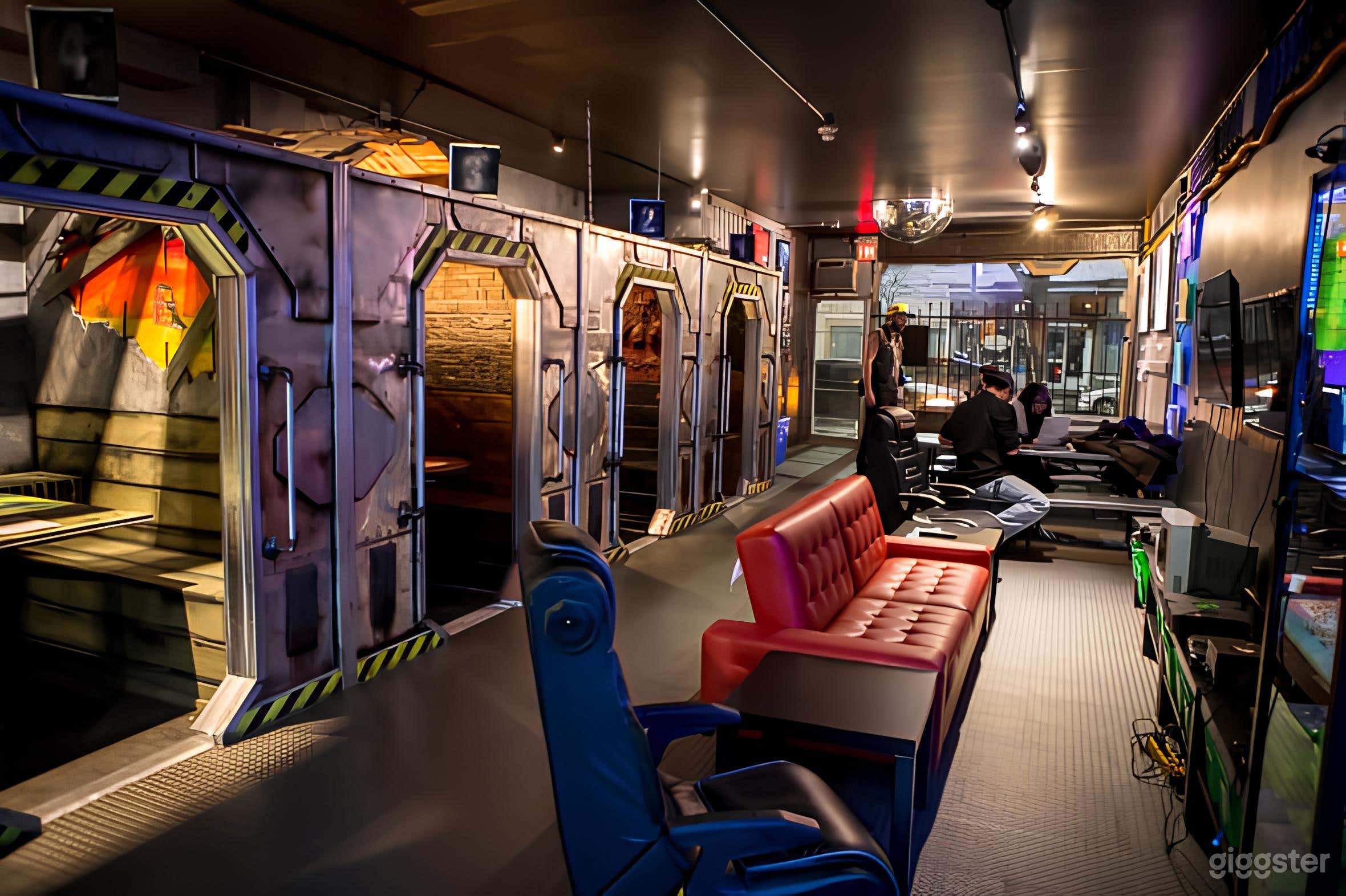 Futuristic Cafe with Private Booths Photo 1