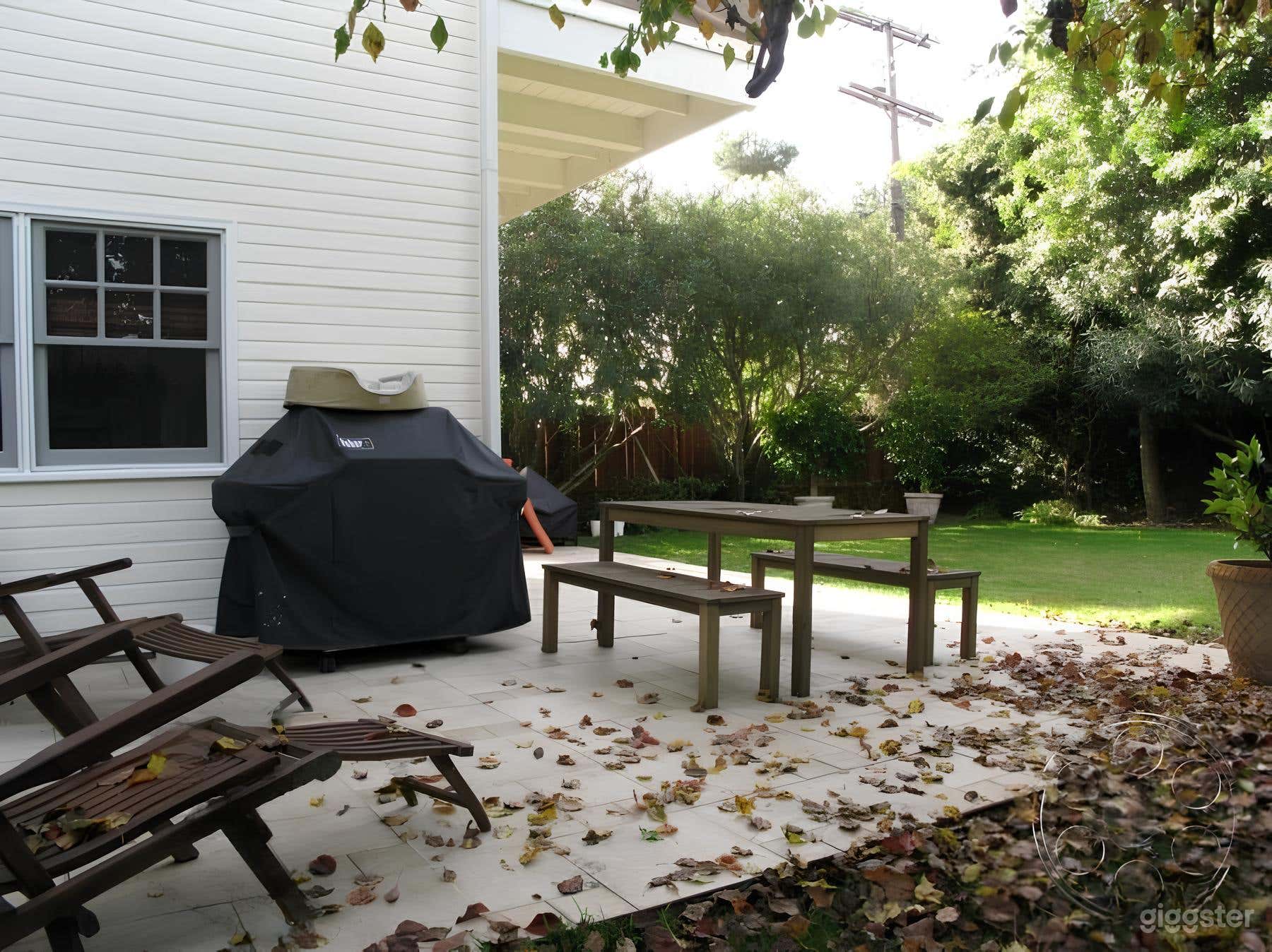 Classic Americana Farmhouse Backyard Photo 4