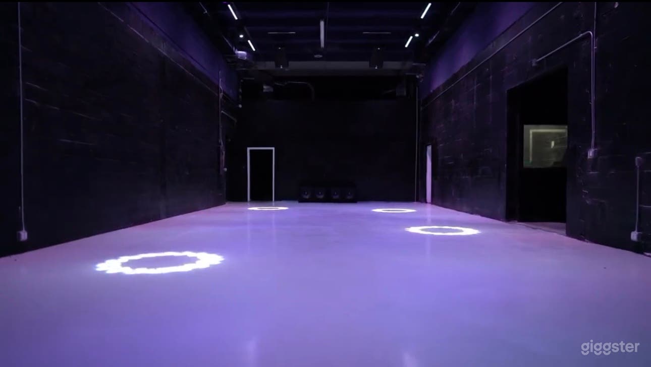 View of main space from ground level.