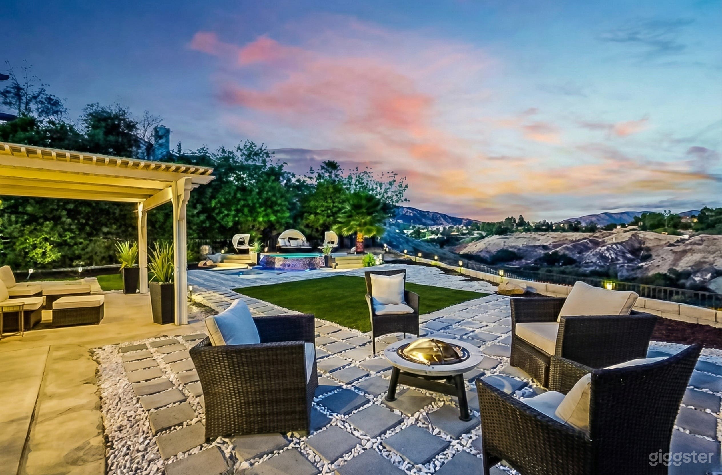 Panoramic Hillside Estate with Resort-Style Pool, Spa Photo 2