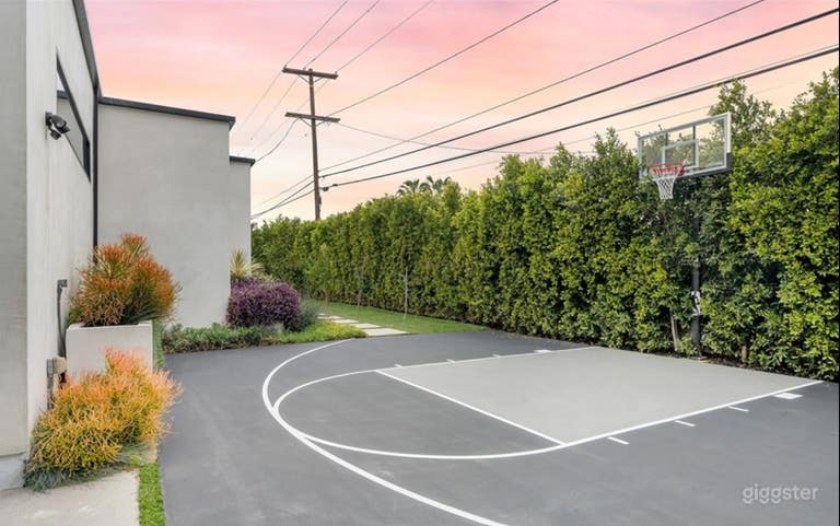  Half Court Basketball in a state-of-the-art home 