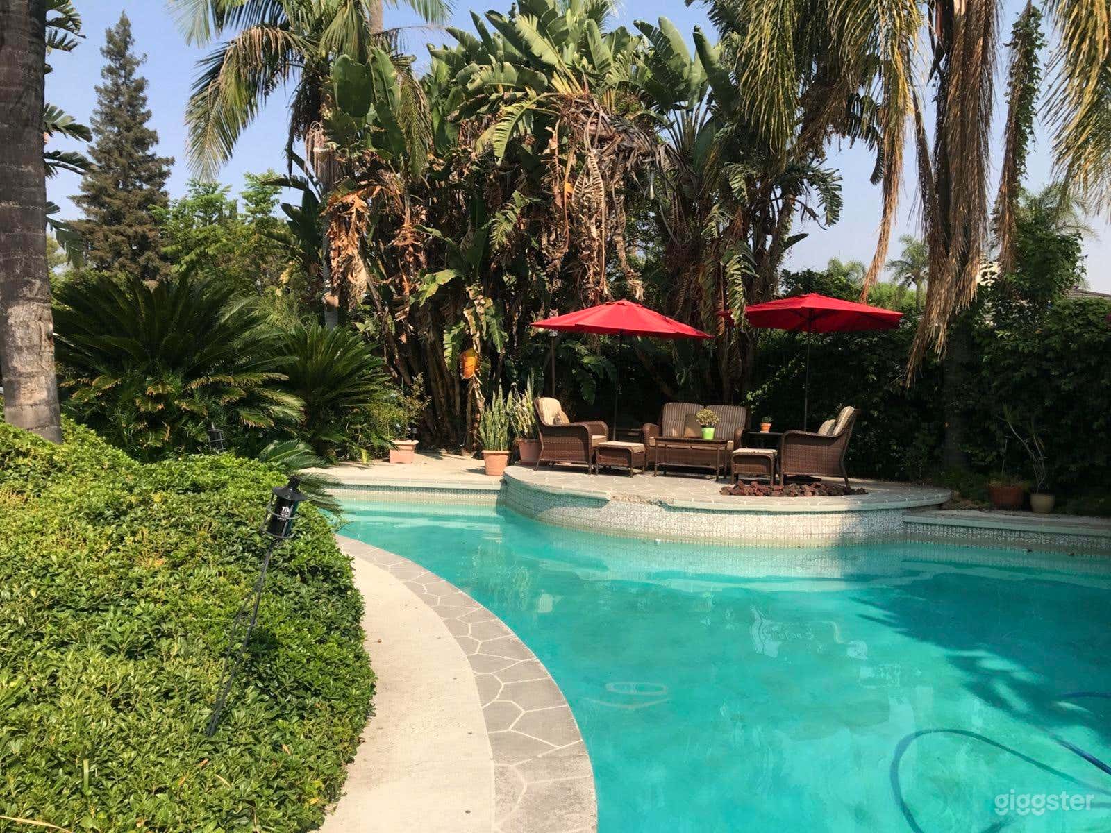 Tropical Backyard - Film-Friendly Location Photo 1