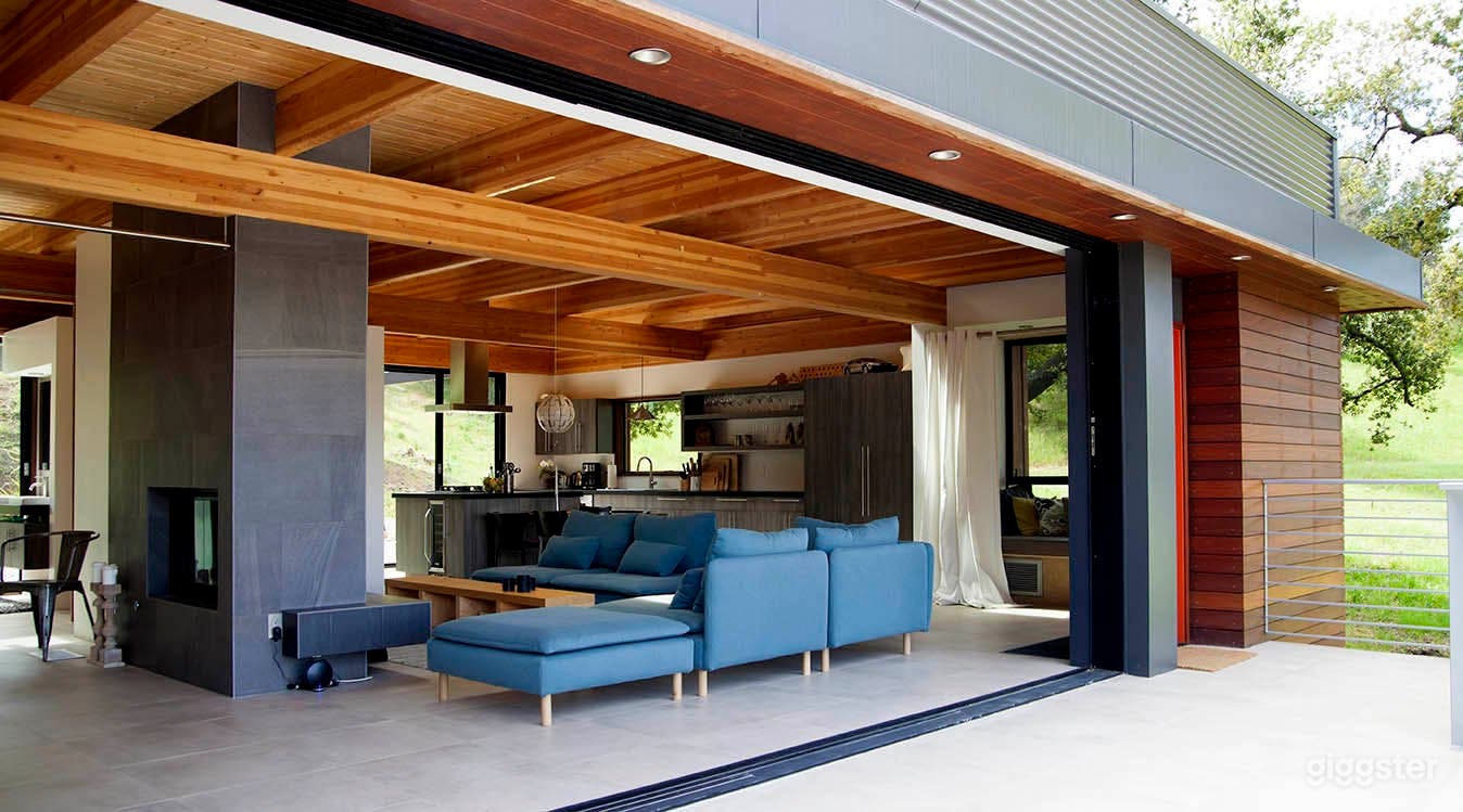 Modern Ranch, Loft Style, Exposed Beams, Airstream Photo 1