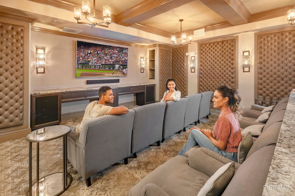 Luxurious Theater Room in St. Petersburg Photo 2