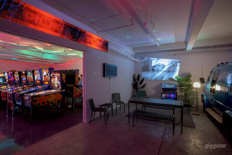  Hip Arcade in an Industrial Workshop 