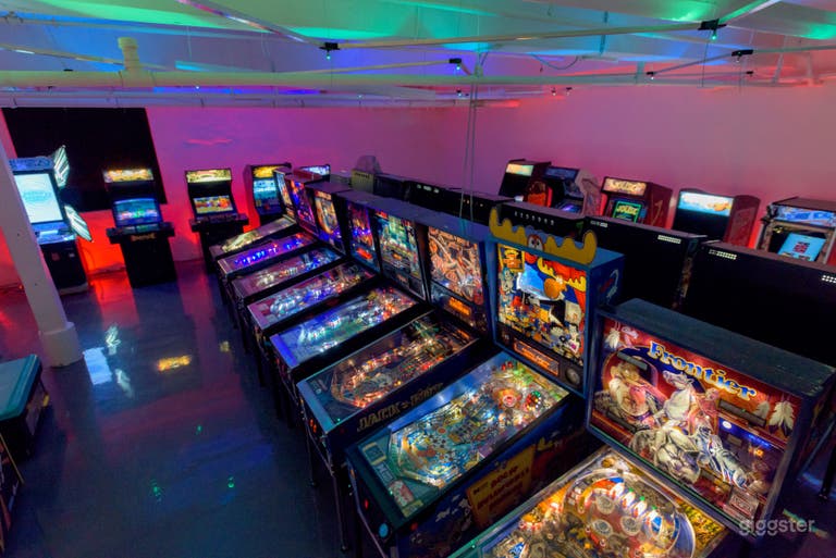  Hip Arcade in an Industrial Workshop 