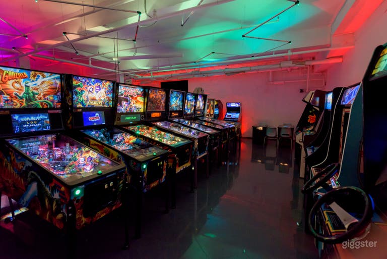  Hip Arcade in an Industrial Workshop 