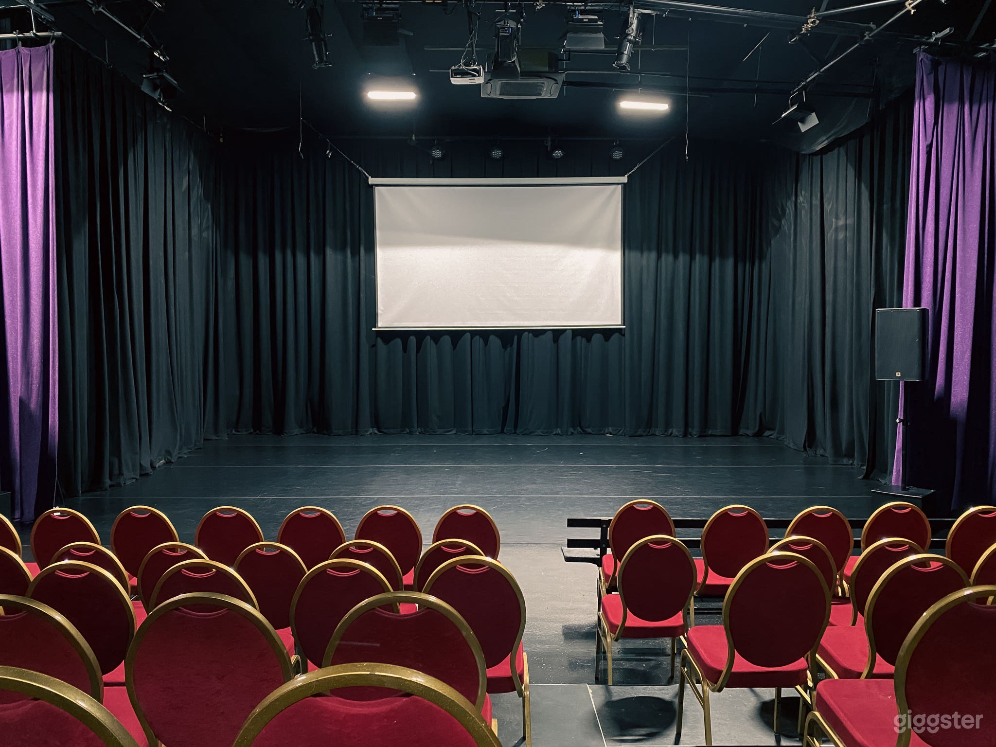 Theatre Space with Projector