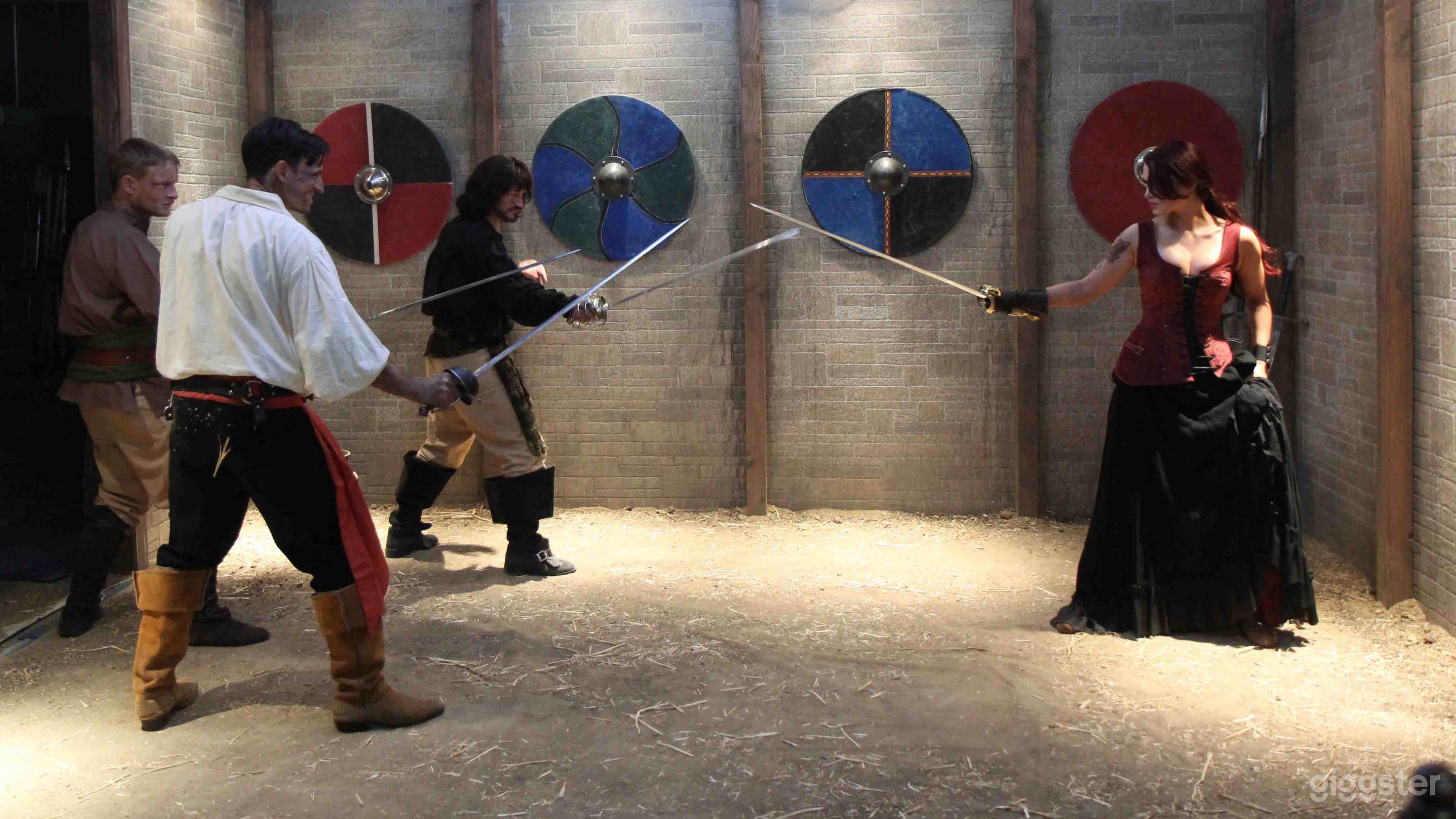 Standing Castle Wall Interior/Exterior and Screening Room Photo 2