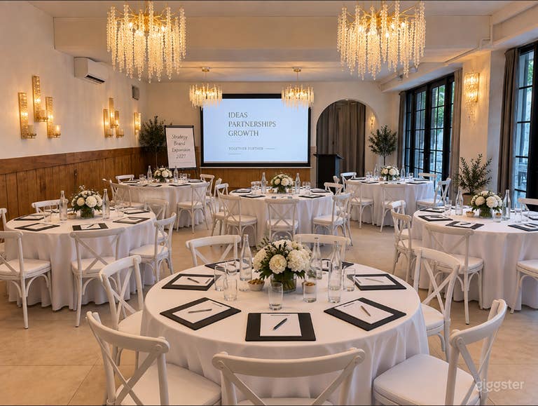  Chic Downstairs Event Parlor & Intimate Celebration Lounge 