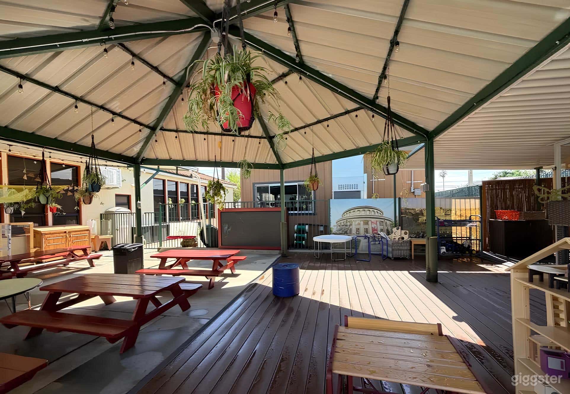 Spacious School Patio Photo 1