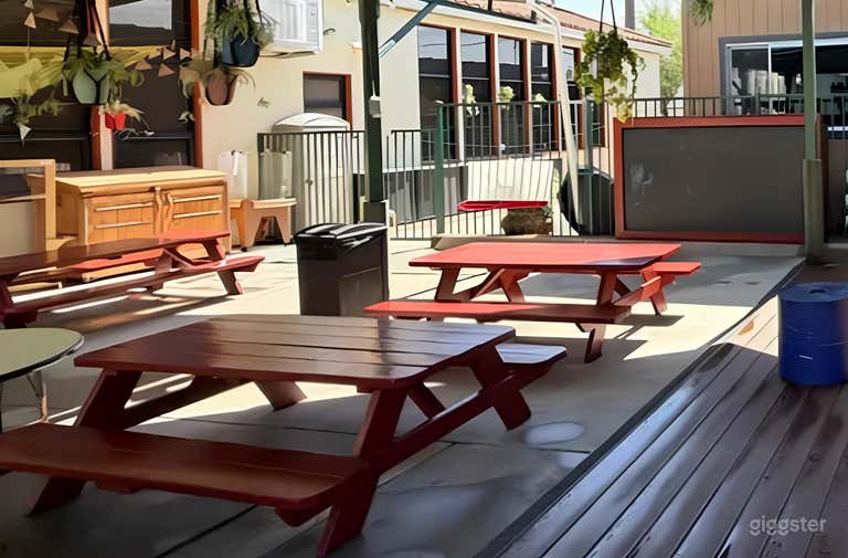  Spacious School Patio 