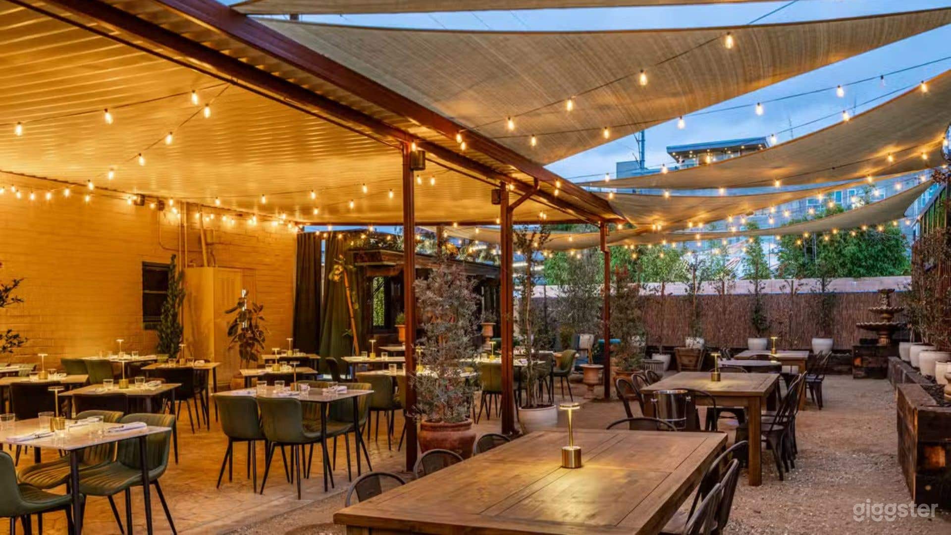 Private Italian Garden Patio, Cafe & Restaurant Buyout Photo 1