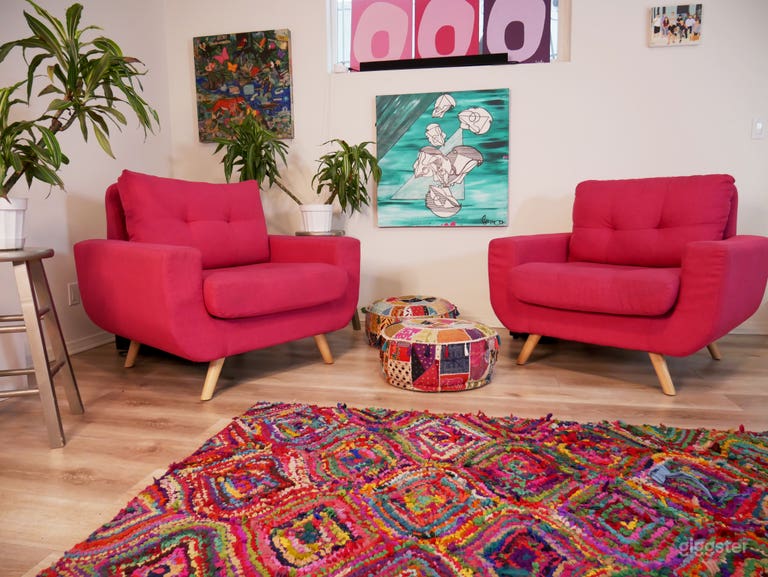  Colorful event & production space w/ outdoor patio 