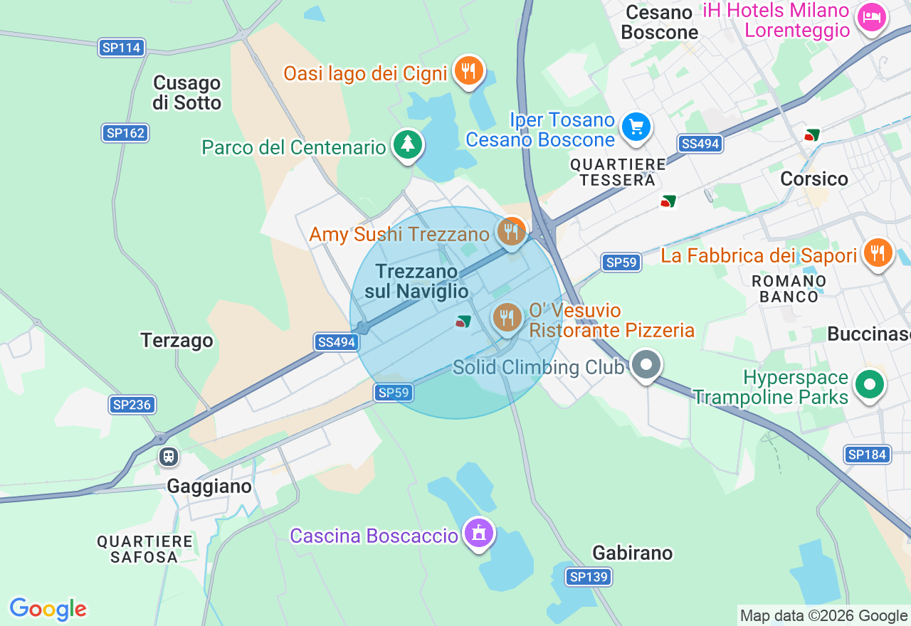 Mappa della posizione