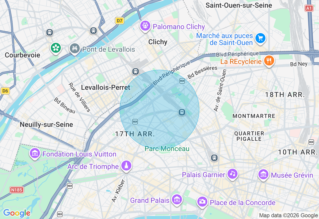 Carte de l'emplacement