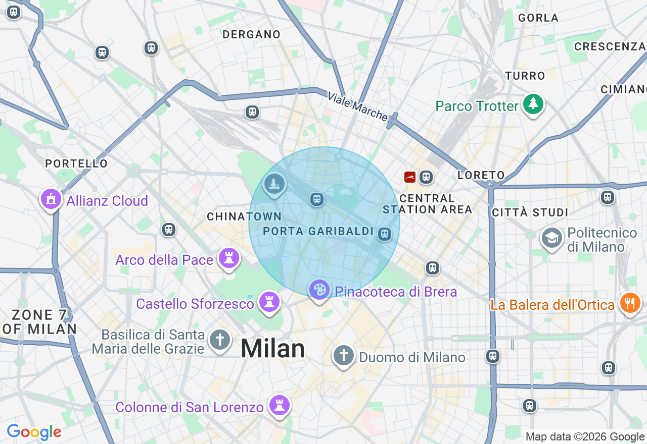 Mappa della posizione