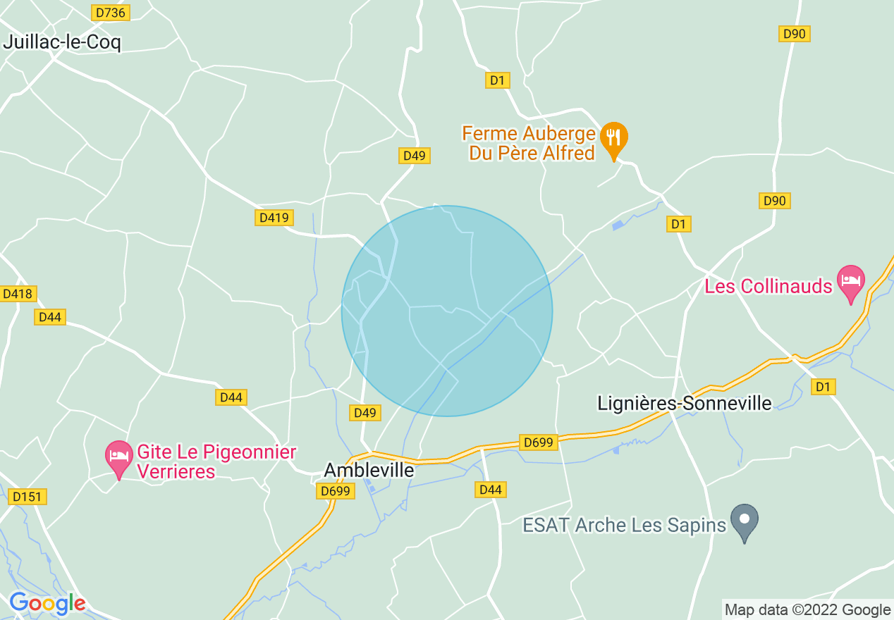 Carte de l'emplacement