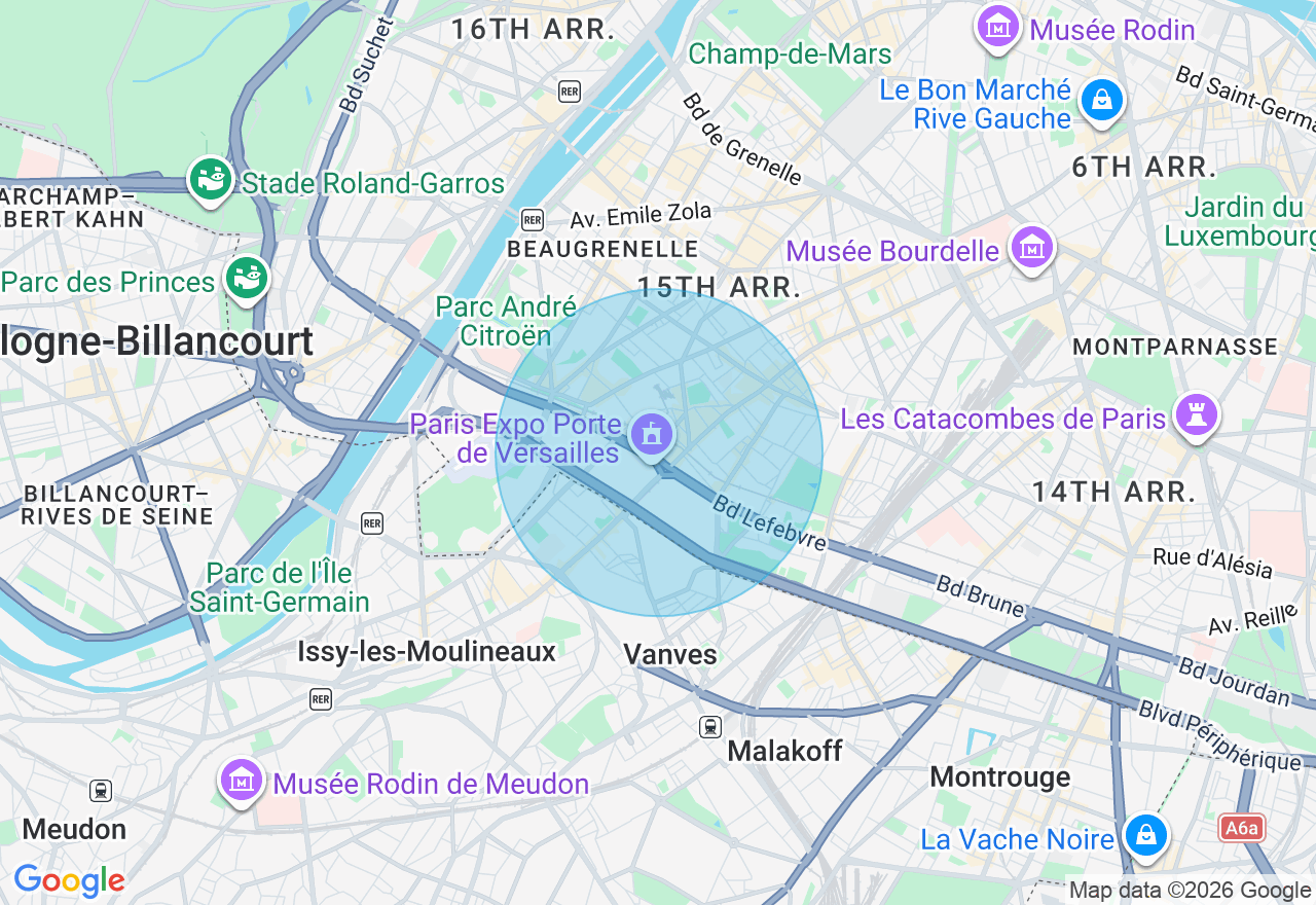 Carte de l'emplacement