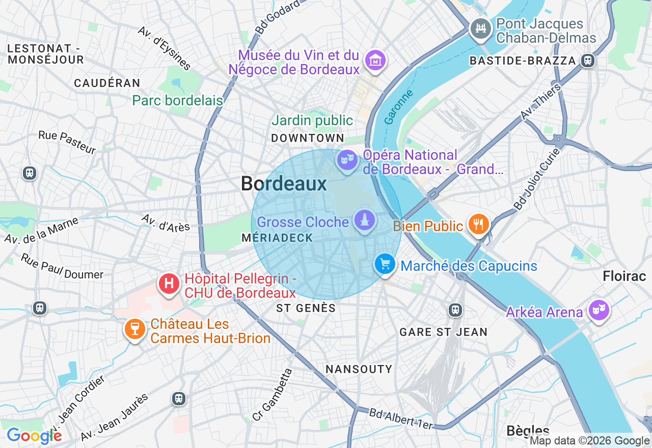 Carte de l'emplacement