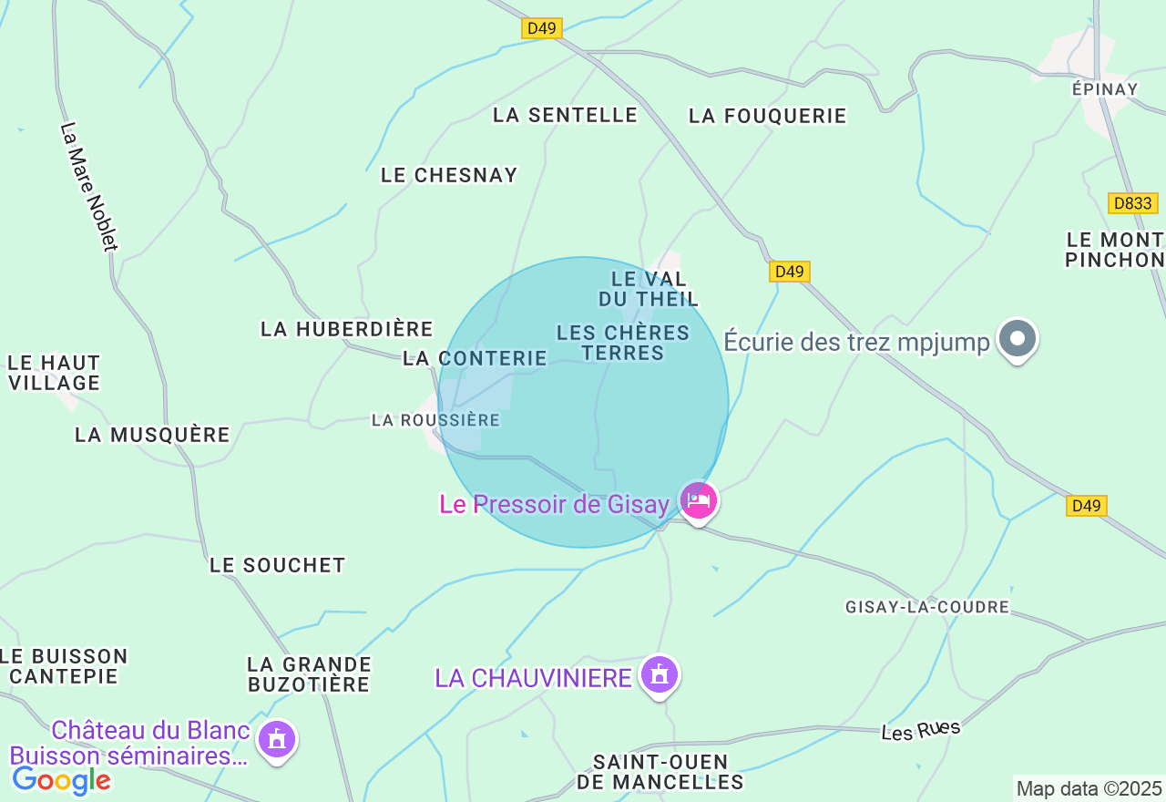 Carte de l'emplacement