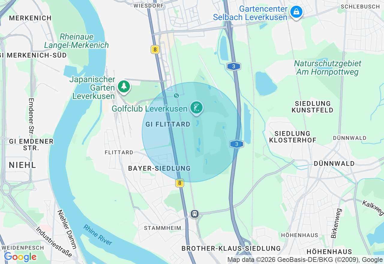 Kartenansicht der Location