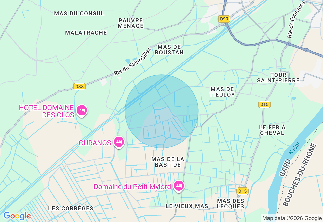 Carte de l'emplacement