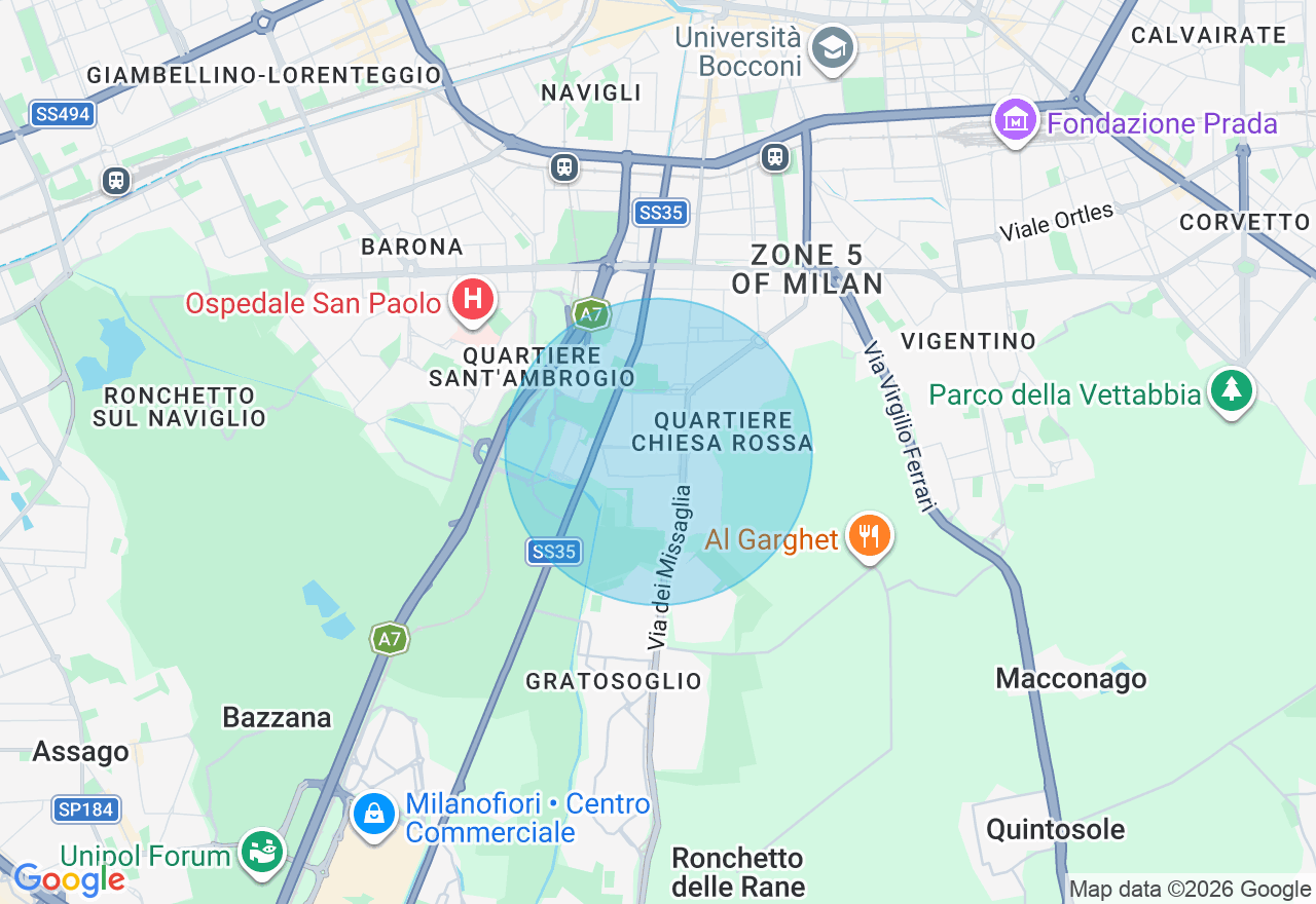 Mappa della posizione
