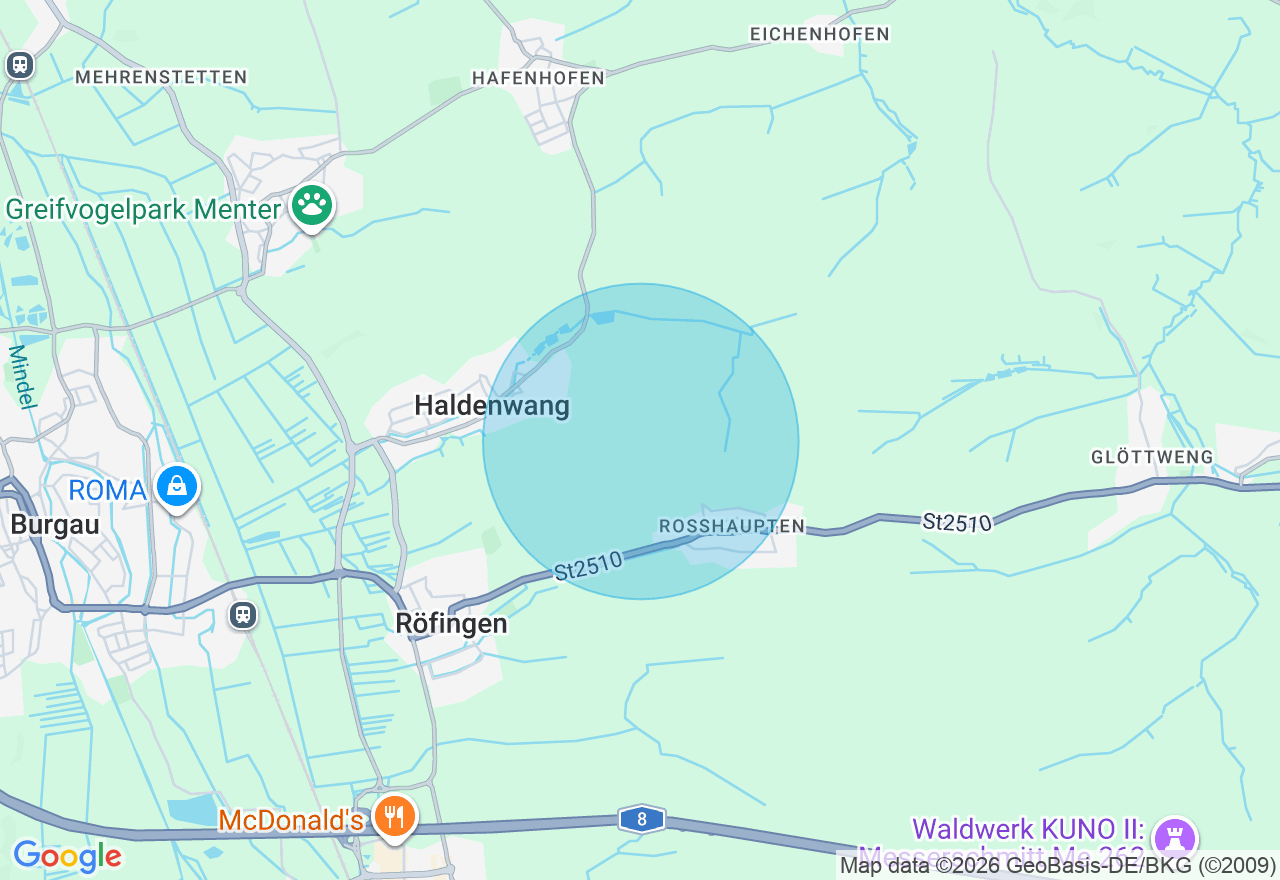 Kartenansicht der Location