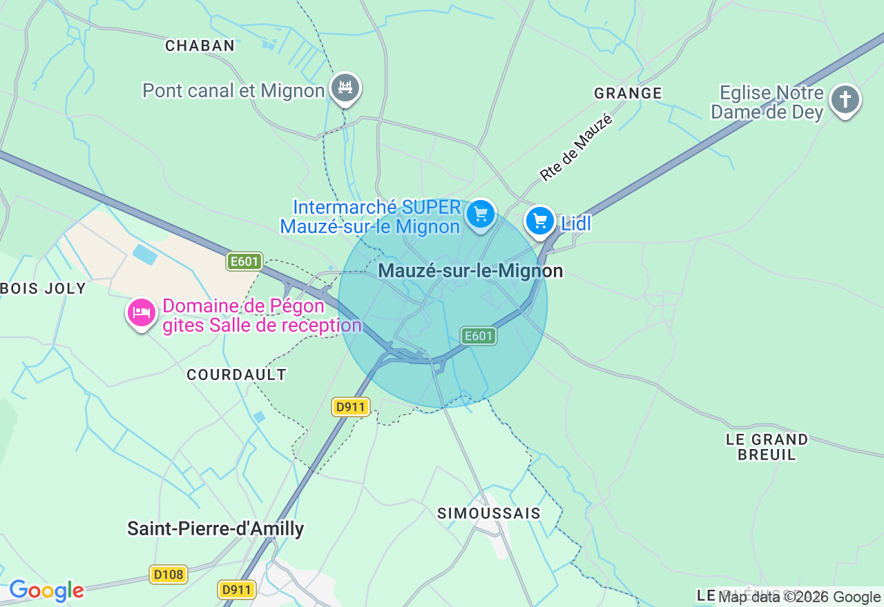 Carte de l'emplacement