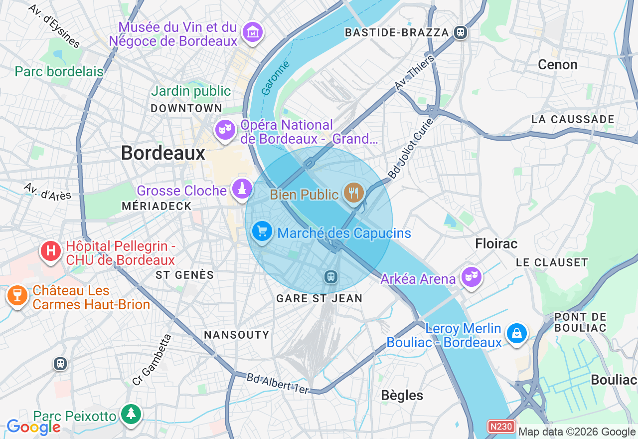 Carte de l'emplacement