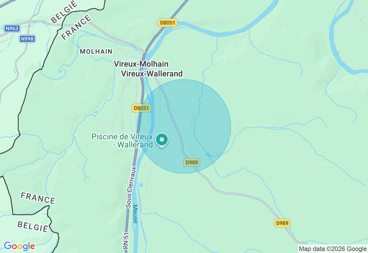 Carte de l'emplacement