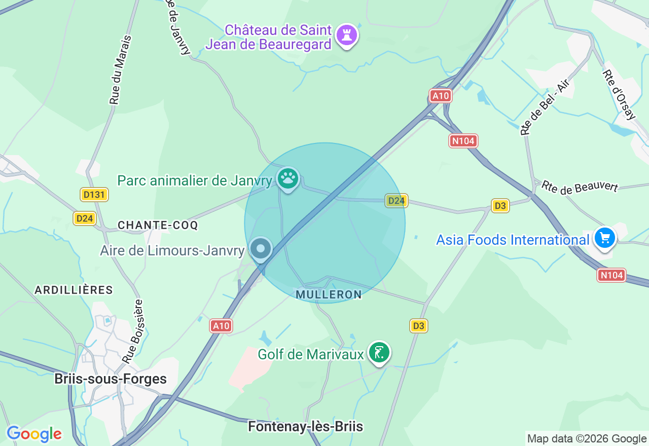 Carte de l'emplacement